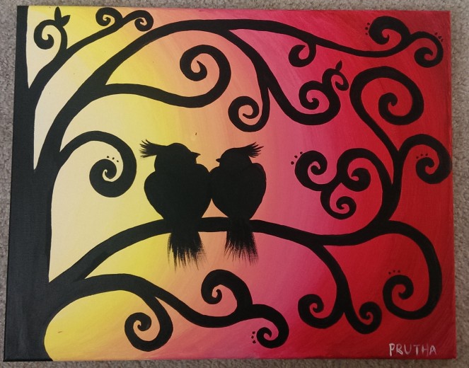Love Birds: A paint nite at Vino Artist in San Jose